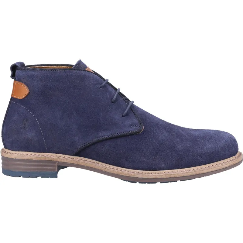 Hush Puppies Mens Jonas Suede Chukka Boot - Navy made by Hush Puppies