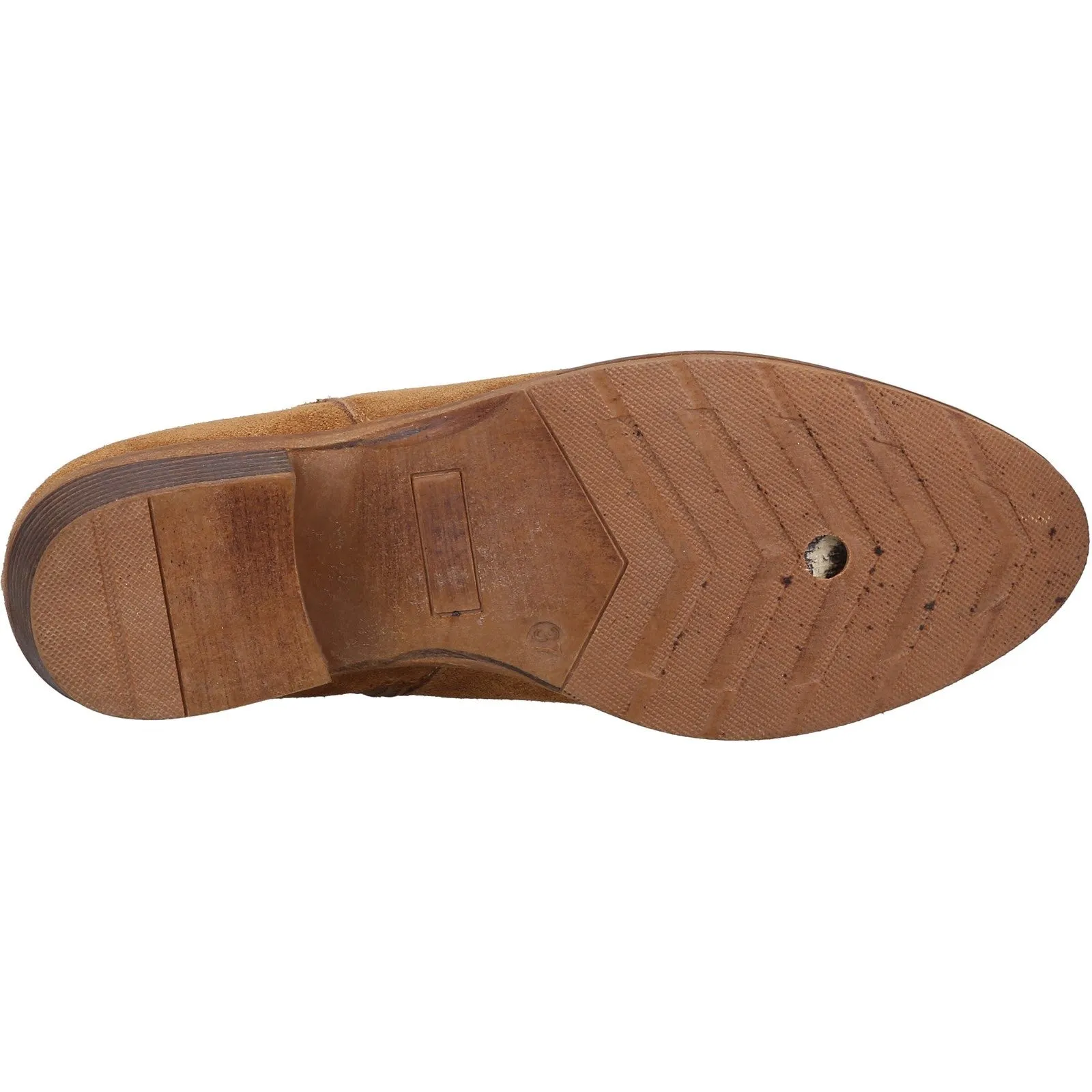 Hush Puppies Womens Iris Suede Boot - Tan sold by The Foot Factory product image thumbnail 4