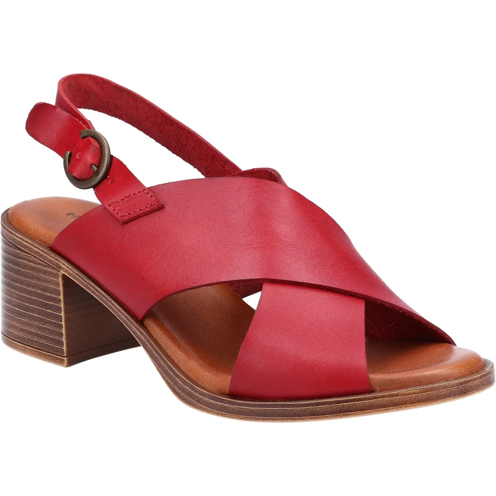 Hush Puppies Womens Gabrielle Sandal - Red sold by The Foot Factory product image thumbnail 2