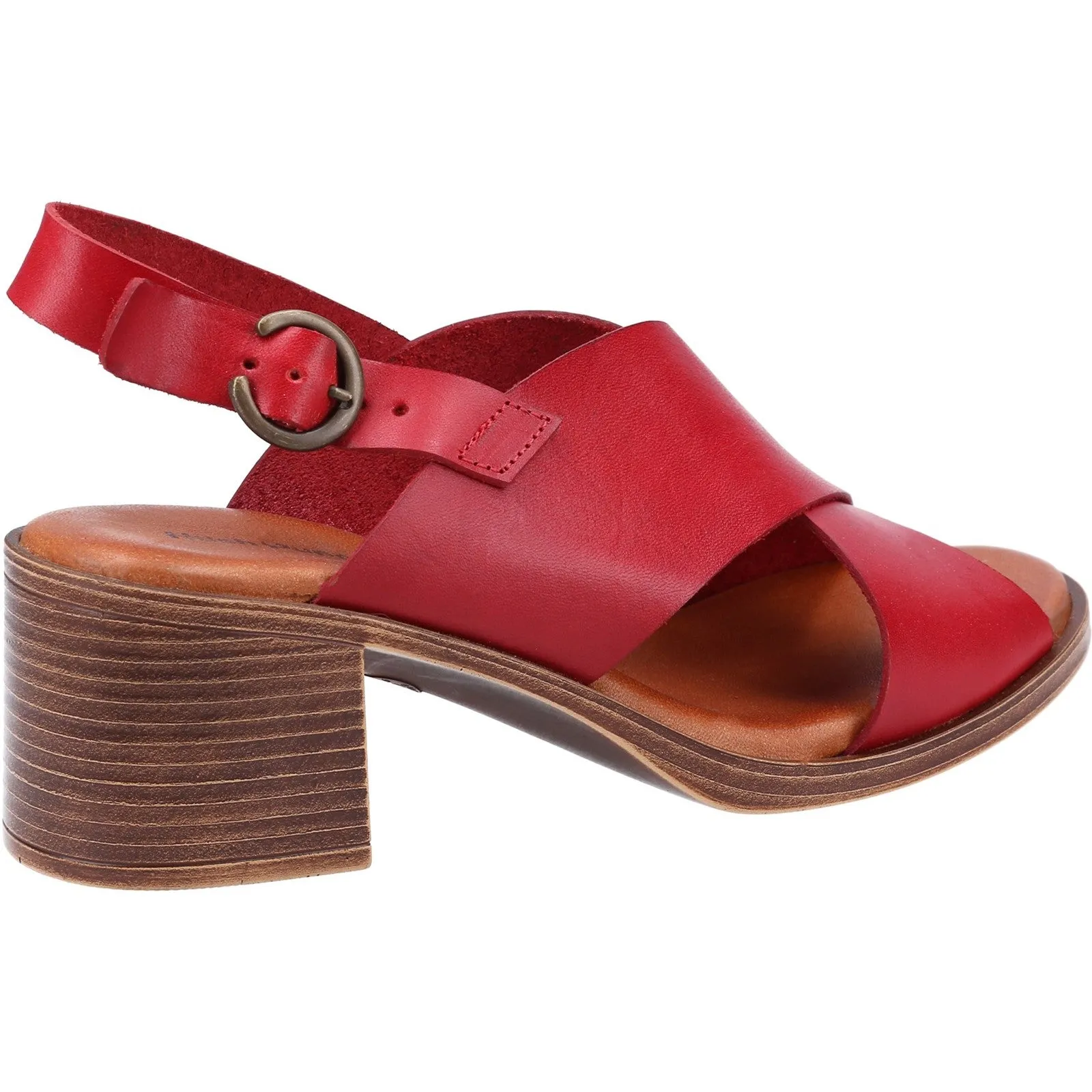 Hush Puppies Womens Gabrielle Sandal - Red sold by The Foot Factory product image thumbnail 3
