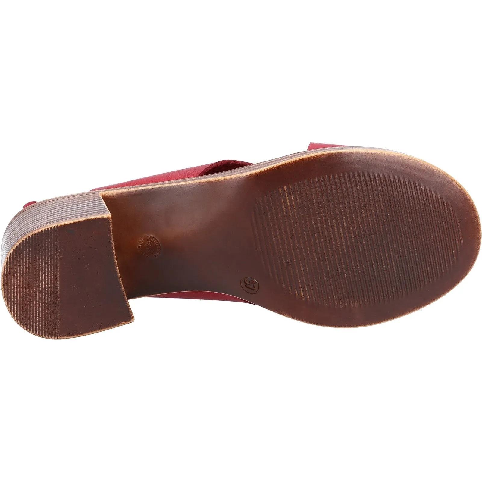 Hush Puppies Womens Gabrielle Sandal - Red sold by The Foot Factory product image thumbnail 4