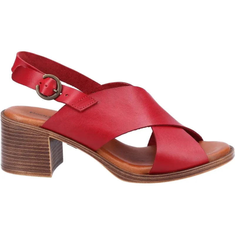 Hush Puppies Womens Gabrielle Sandal - Red sold by The Foot Factory
