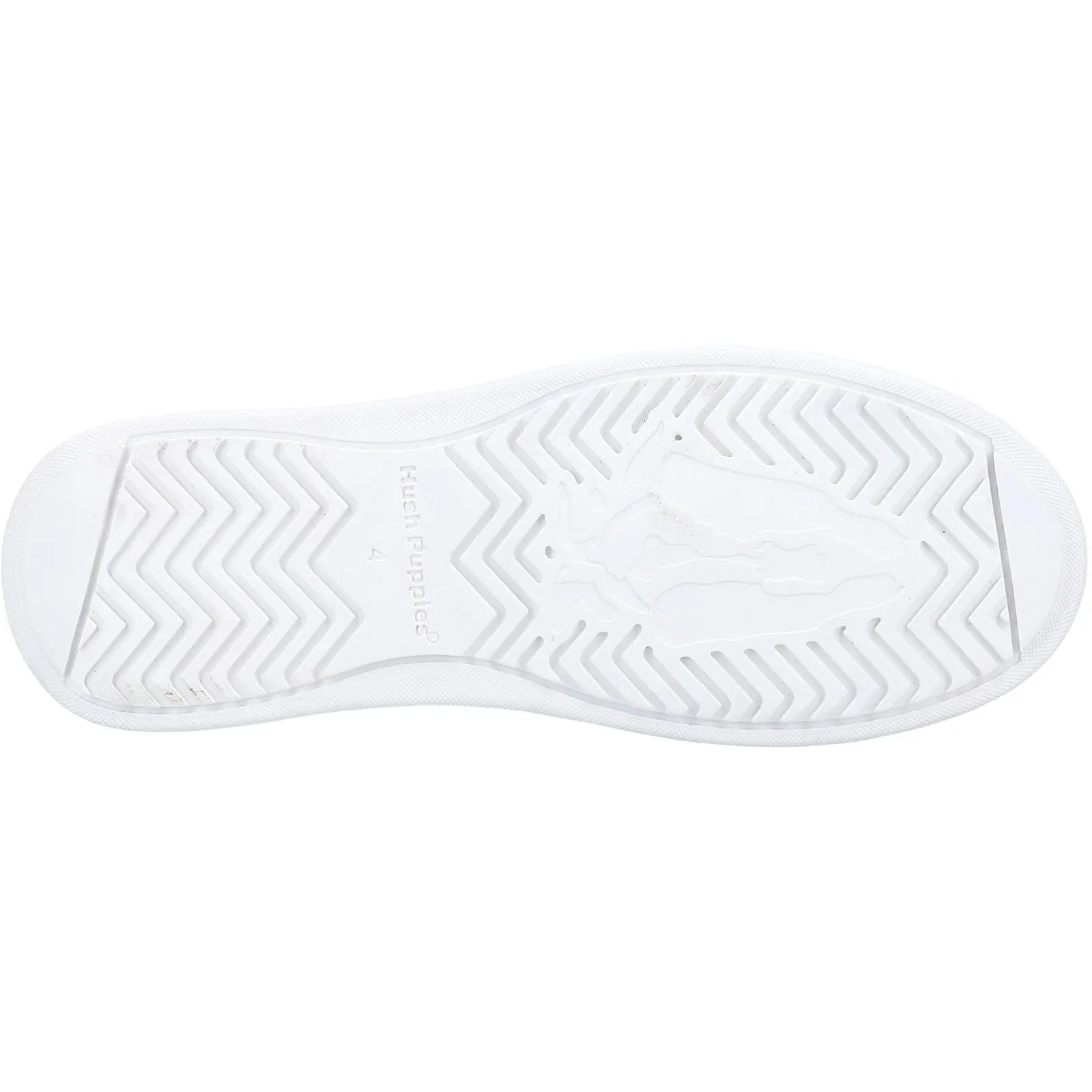 Hush Puppies Womens Corinne Slip On Leather Trainers Tan sold by The Foot Factory product image thumbnail 4