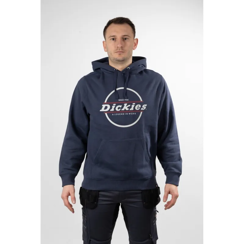 Dickies Mens Towson Graph Hoodie - Dark Blue sold by The Foot Factory