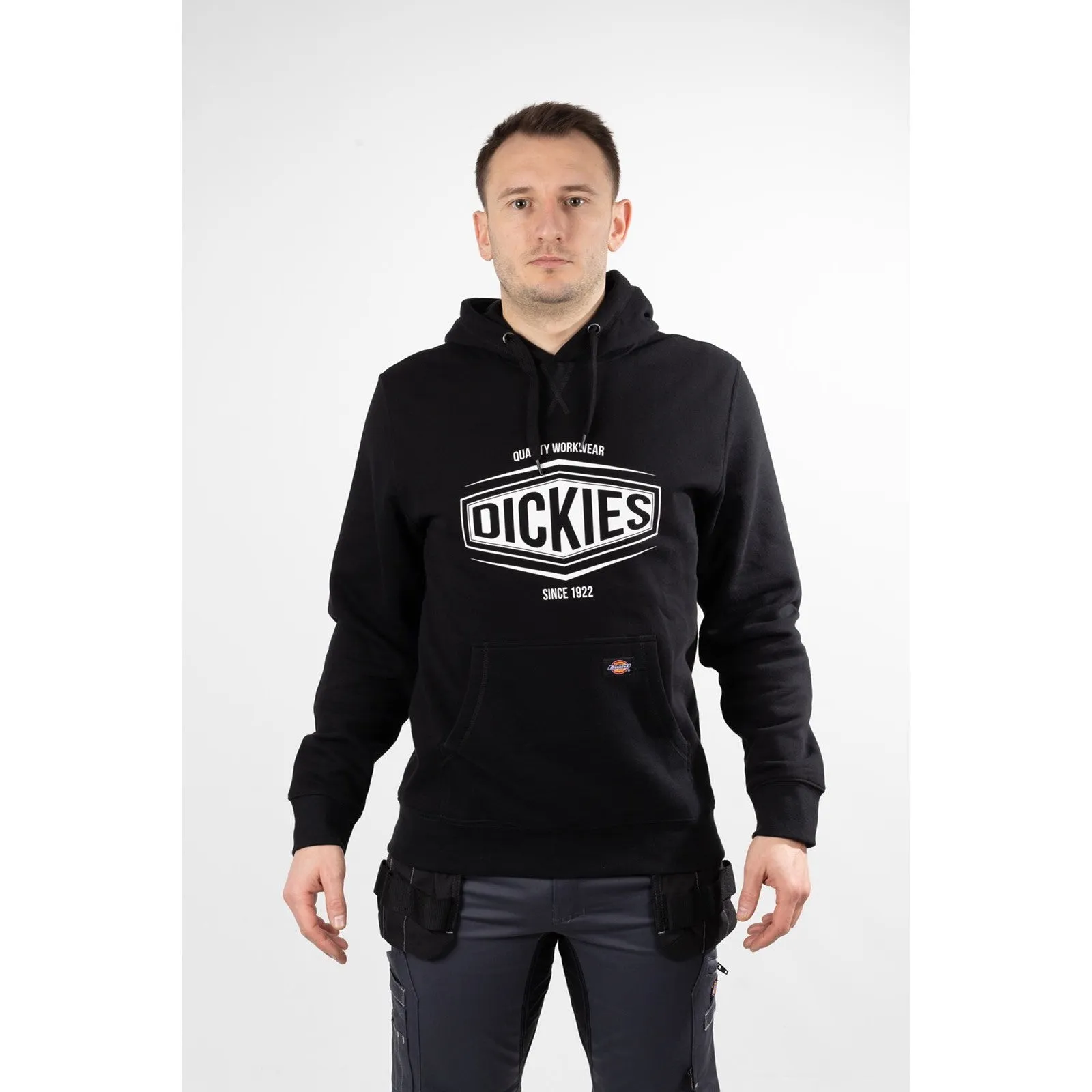 Dickies Mens Rockfield Hoodie - Black sold by The Foot Factory