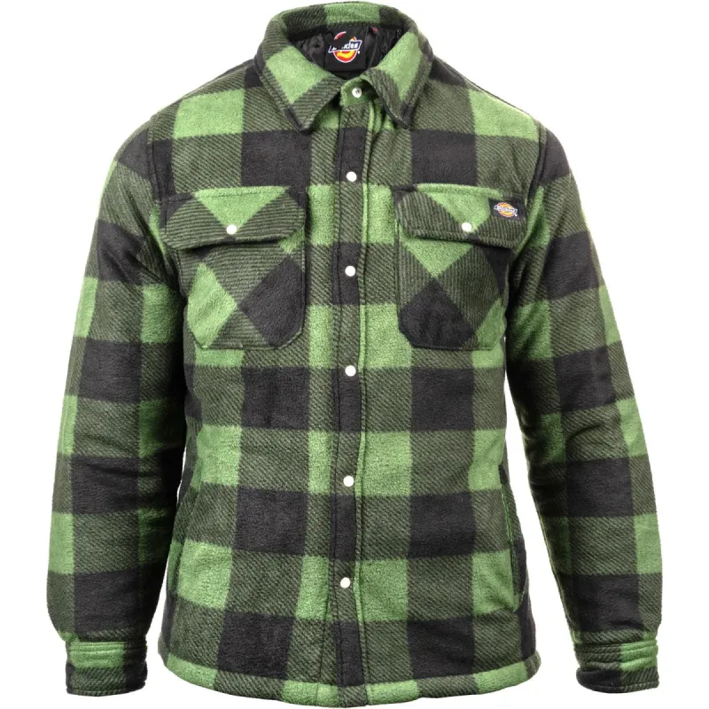 Dickies Mens Portland Shirt - Green sold by The Foot Factory