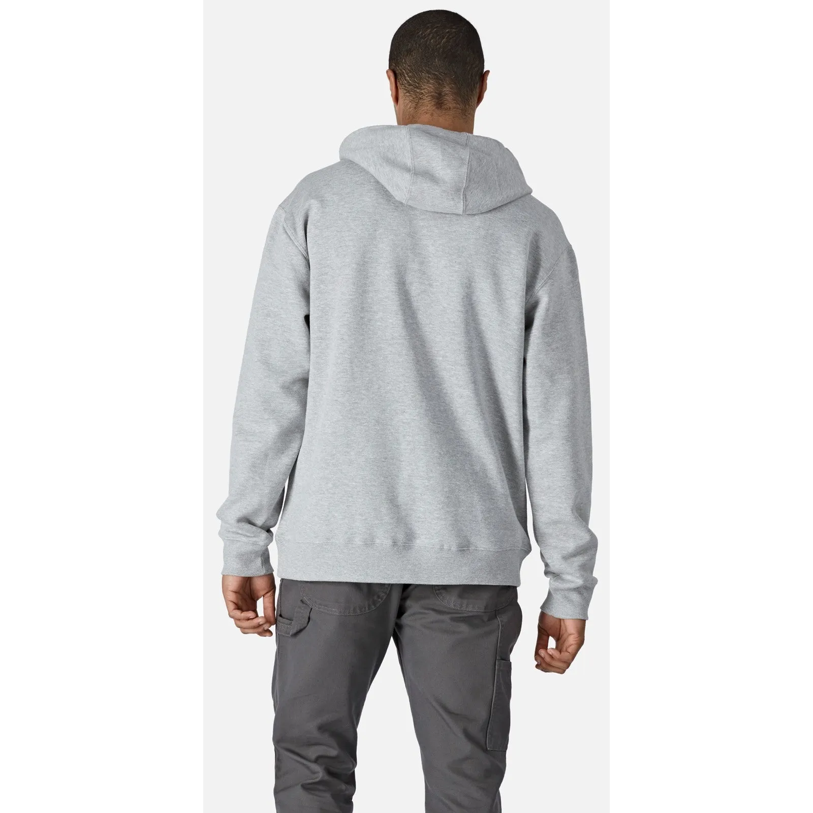 Dickies Mens Logo Graphic Fleece Hoodie - Grey sold by The Foot Factory product image thumbnail 2
