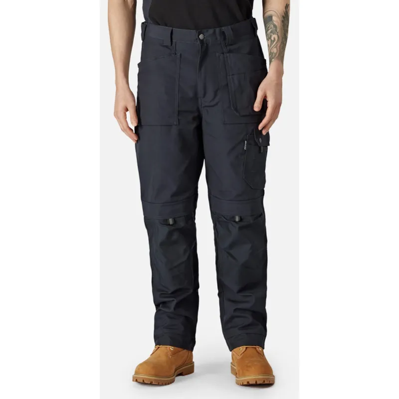 Dickies Mens Eisenhower Multi-Pocket Trousers - Dark Blue sold by The Foot Factory