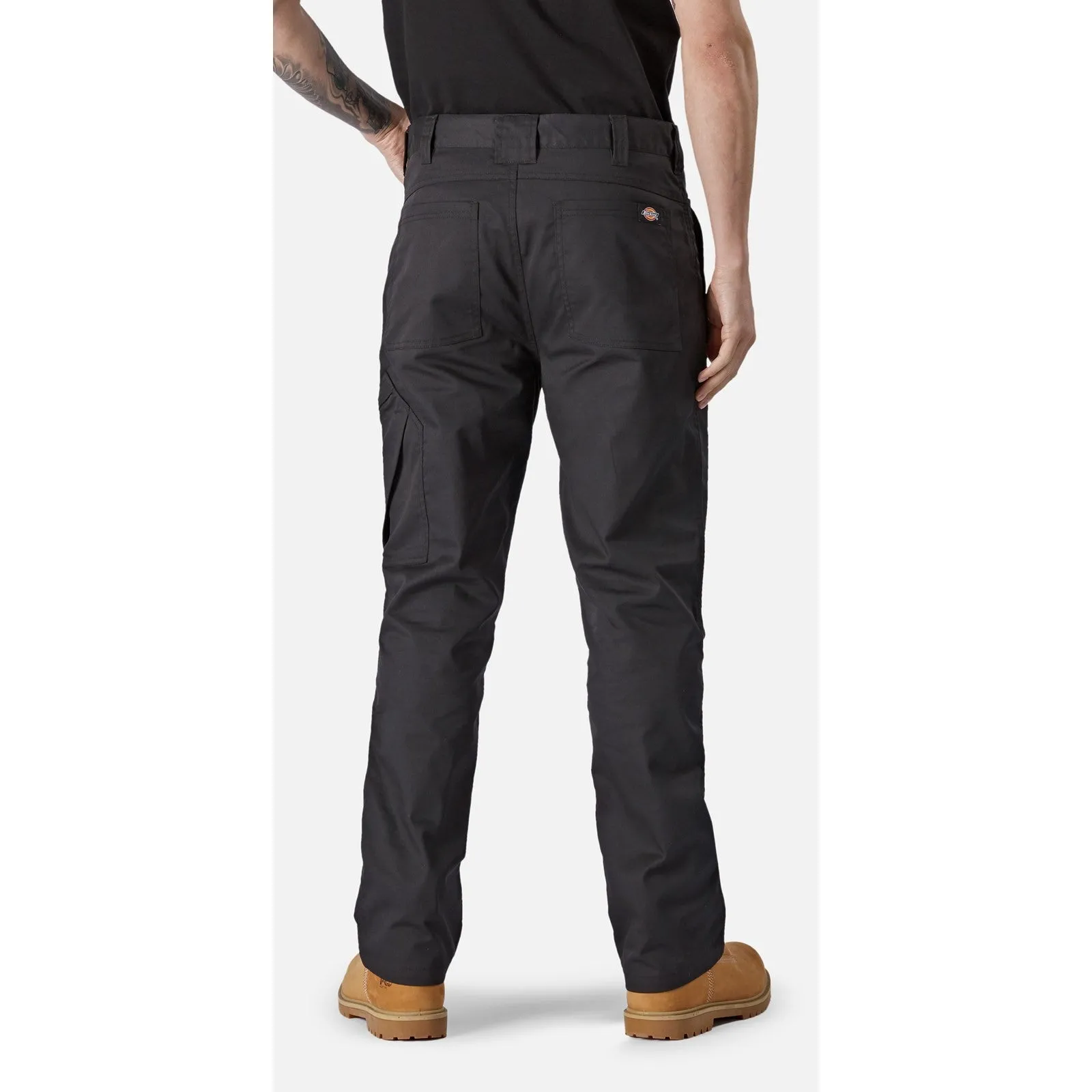 Dickies Mens Action Flex Trouser - Black sold by The Foot Factory product image thumbnail 2