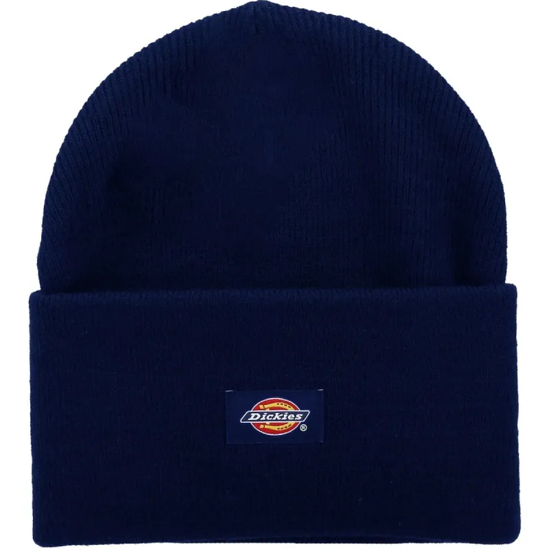 Dickies Unisex Acrylic Cuffed Beanie - Navy sold by The Foot Factory