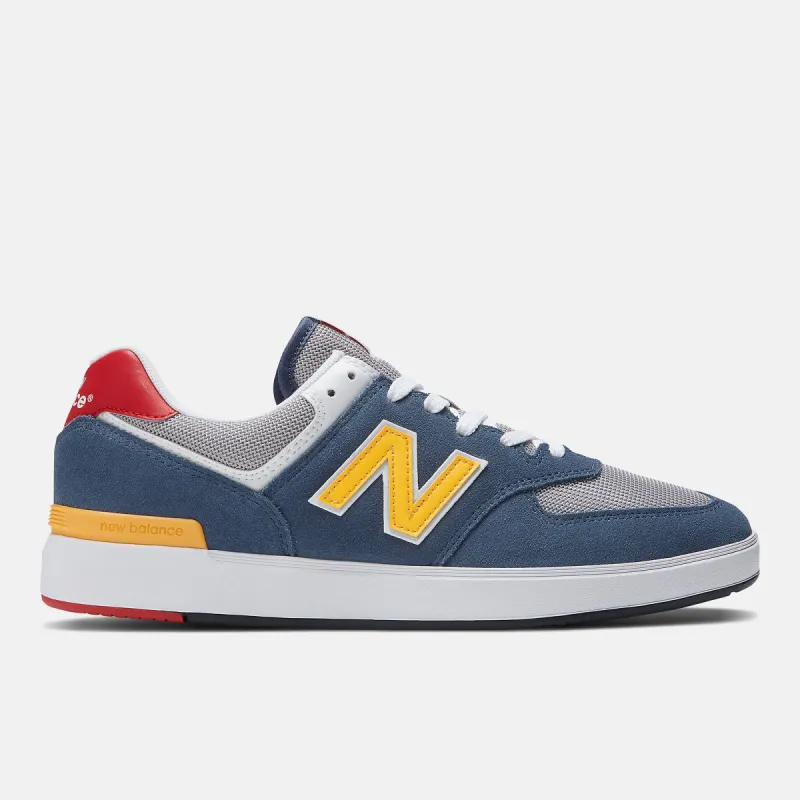 New Balance Mens 574 Fashion Trainers - Blue sold by The Foot Factory