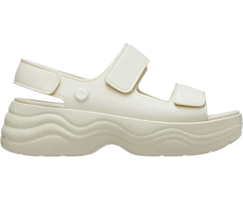 Crocs Unisex Skyline Sandal - Bone sold by The Foot Factory