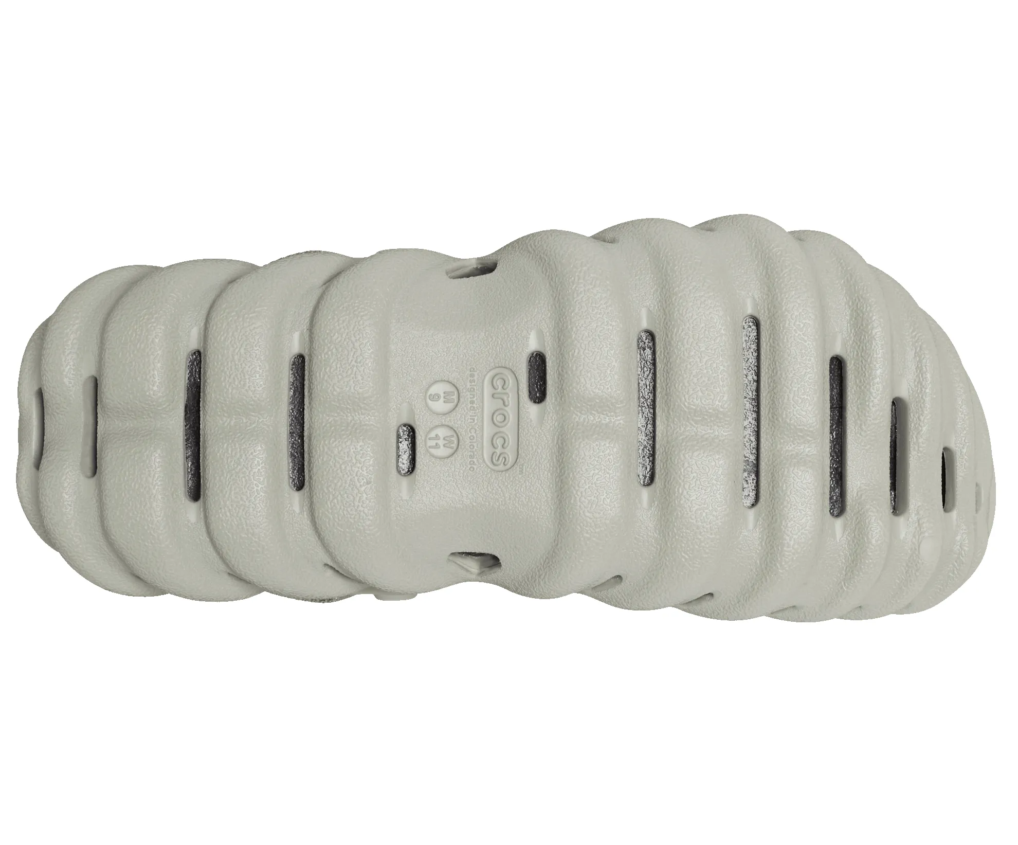 Crocs Unisex Echo Clog - Elephant Grey sold by The Foot Factory product image thumbnail 4