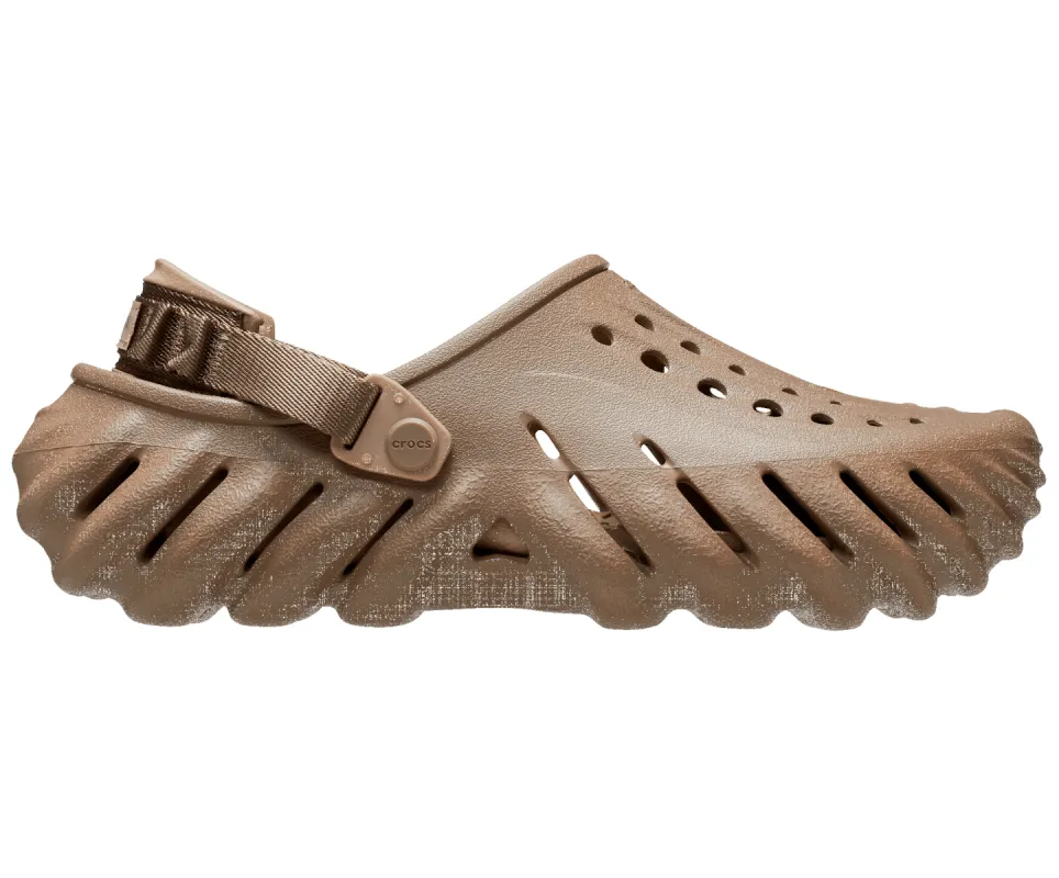 Crocs Unisex Echo Clog - Khaki sold by The Foot Factory