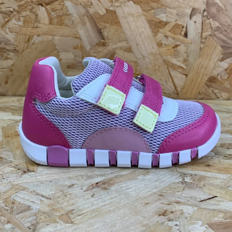 Geox Infant Iupidoo Trainer - Lilac made by Geox