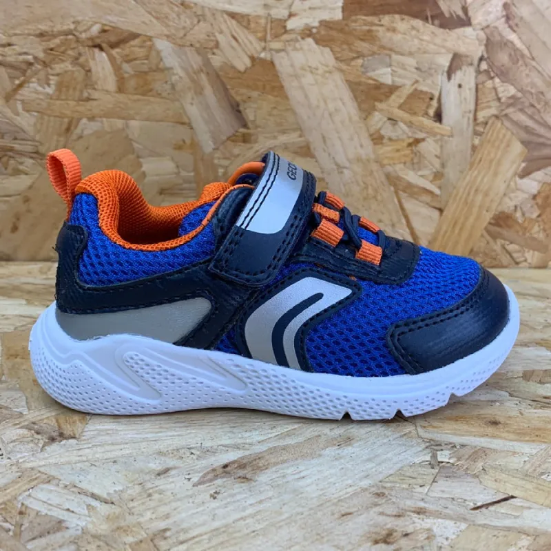 Geox Infant Sprintye Trainer - Navy sold by The Foot Factory