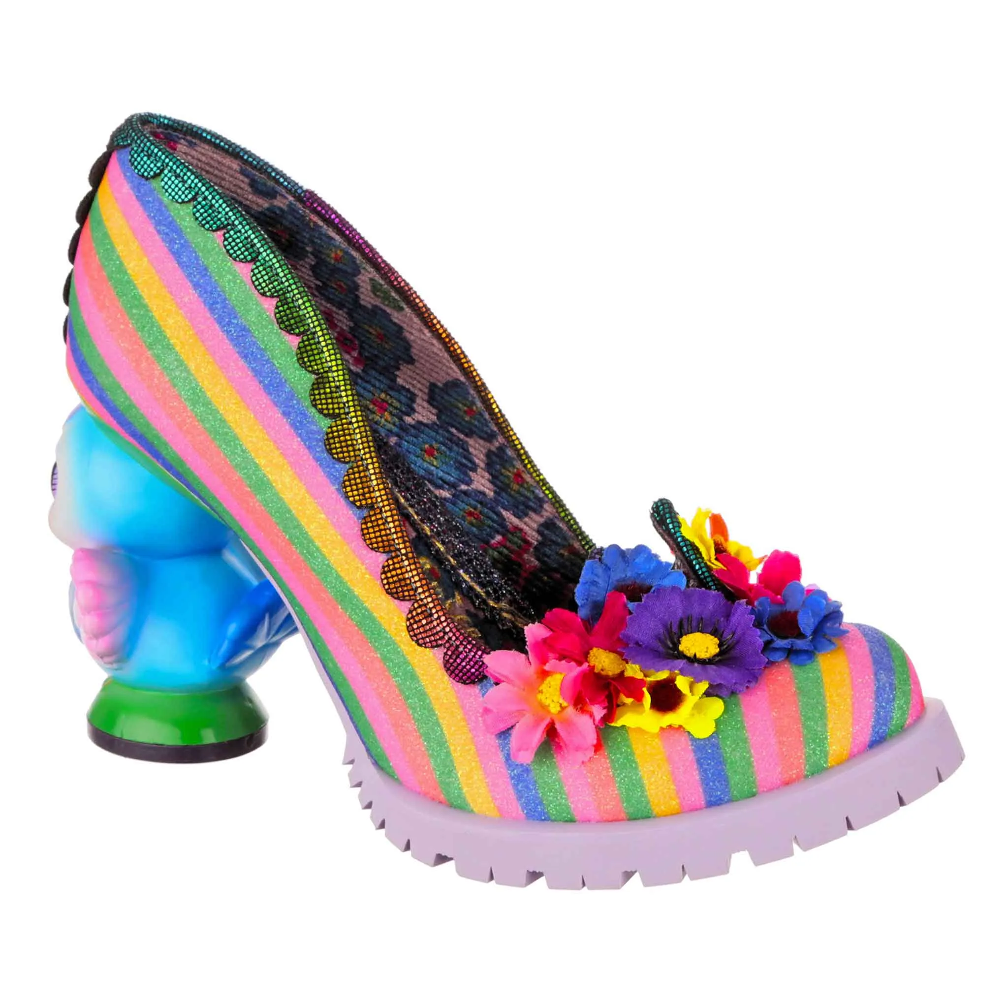 Irregular Choice Womens Flock Together High Heel - Rainbow sold by The Foot Factory product image thumbnail 3