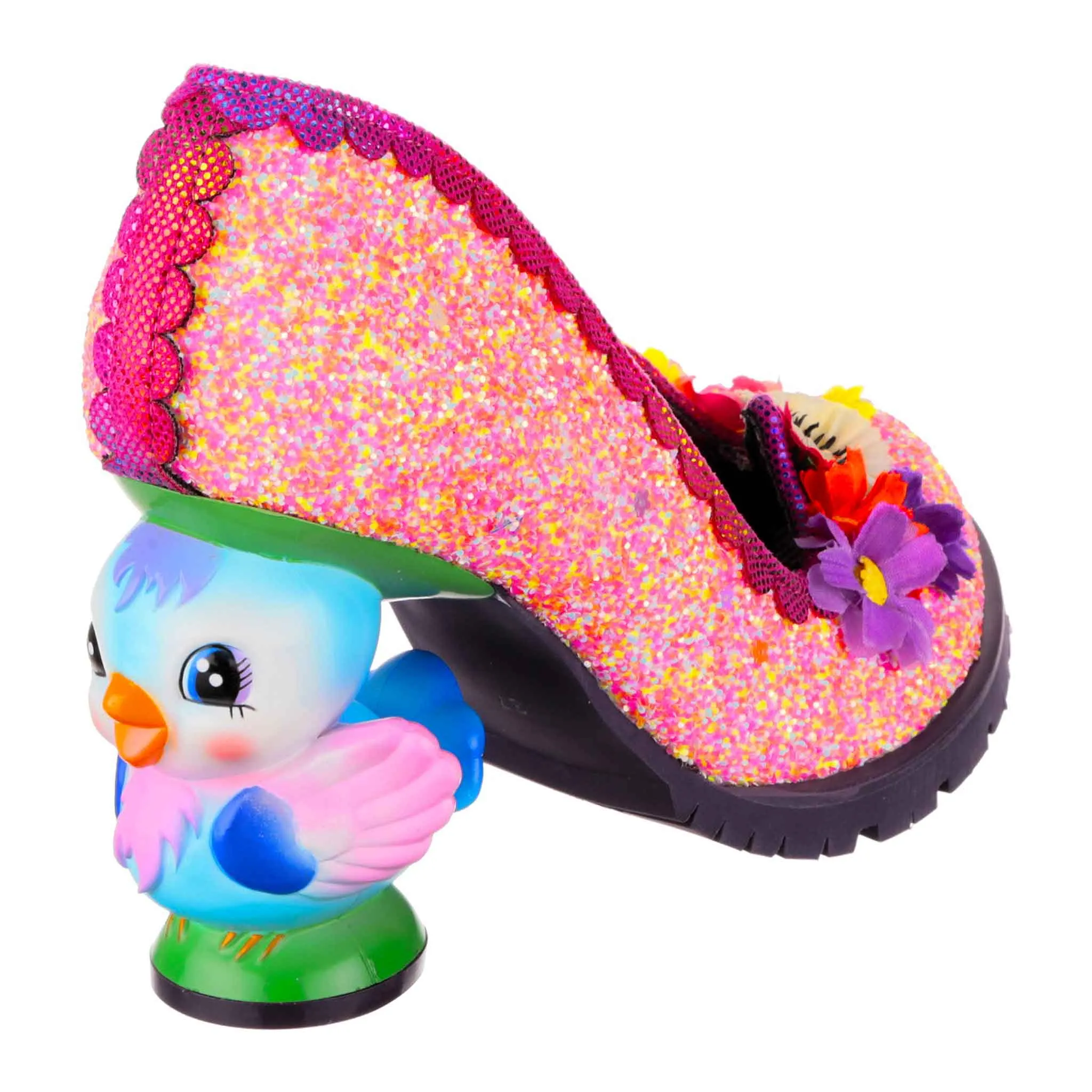 Irregular Choice Womens Flock Together High Heel - Pink sold by The Foot Factory product image thumbnail 3
