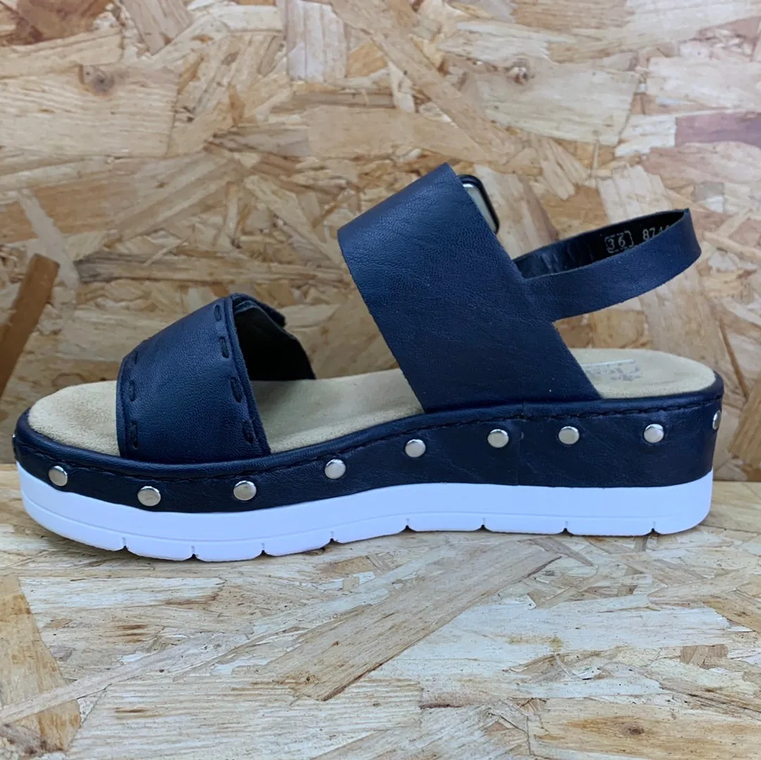 Rieker Womens Fashion Sandal - Blue sold by The Foot Factory product image thumbnail 3