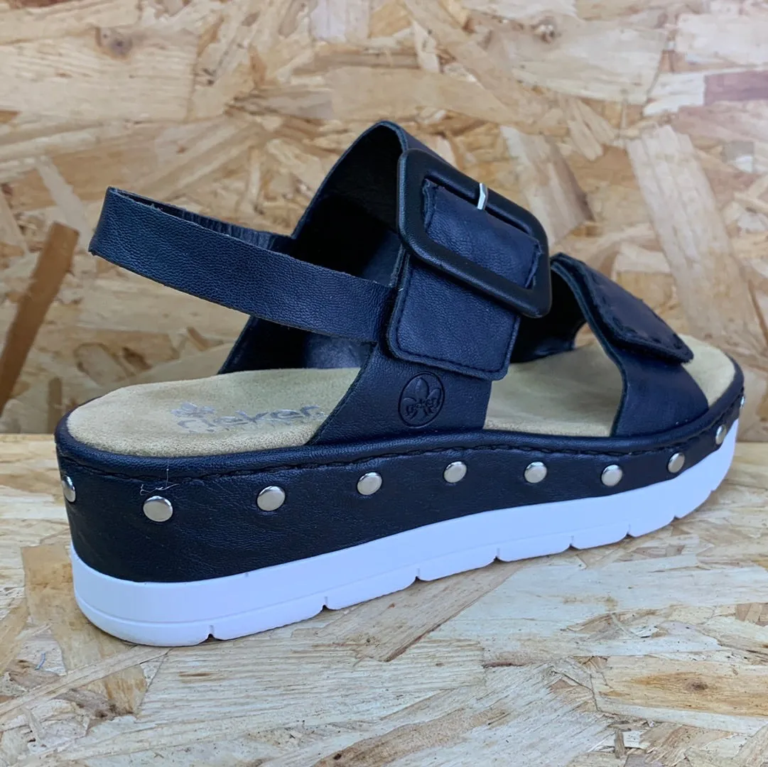 Rieker Womens Fashion Sandal - Blue sold by The Foot Factory product image thumbnail 4