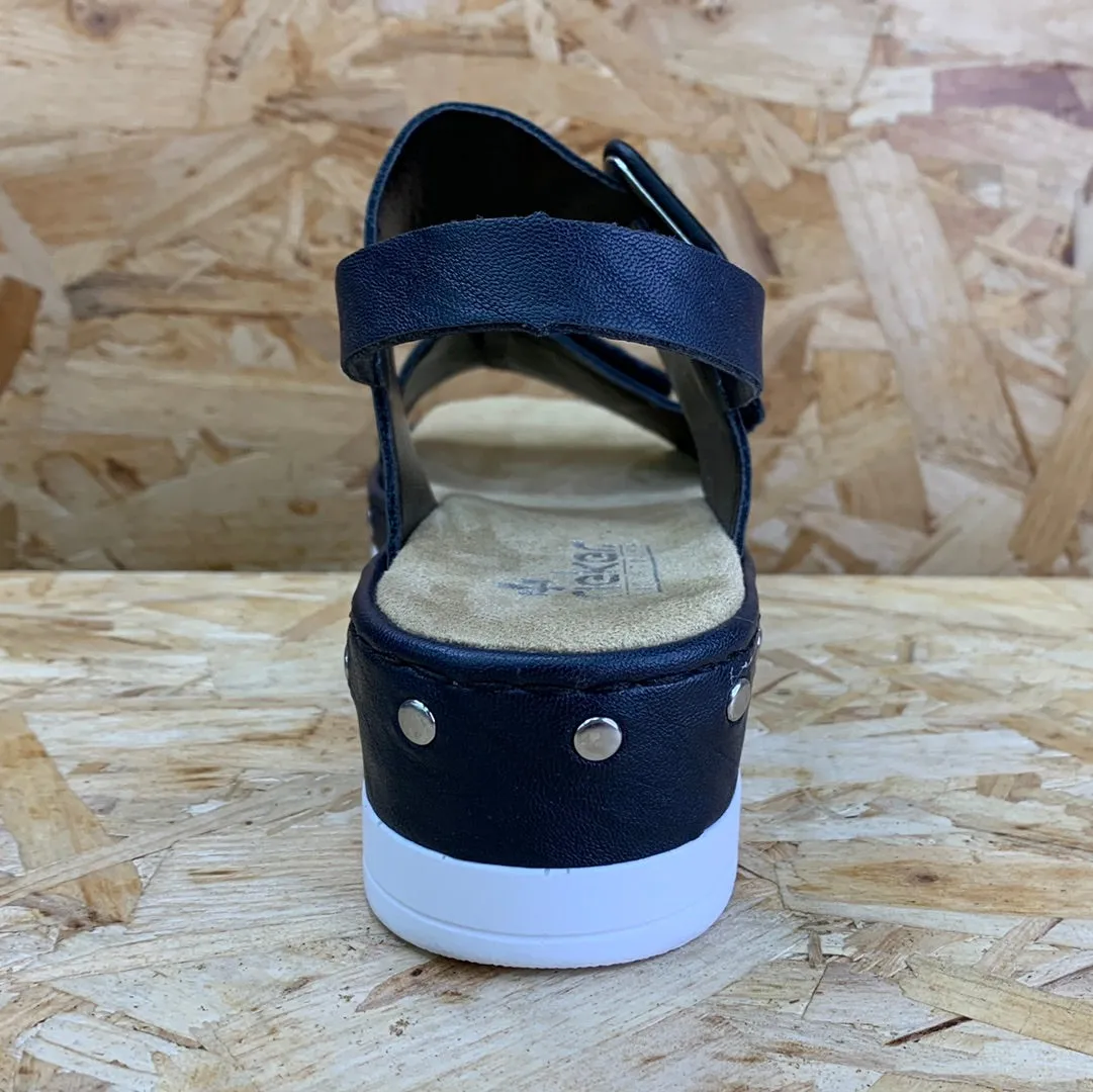 Rieker Womens Fashion Sandal - Blue sold by The Foot Factory product image thumbnail 5