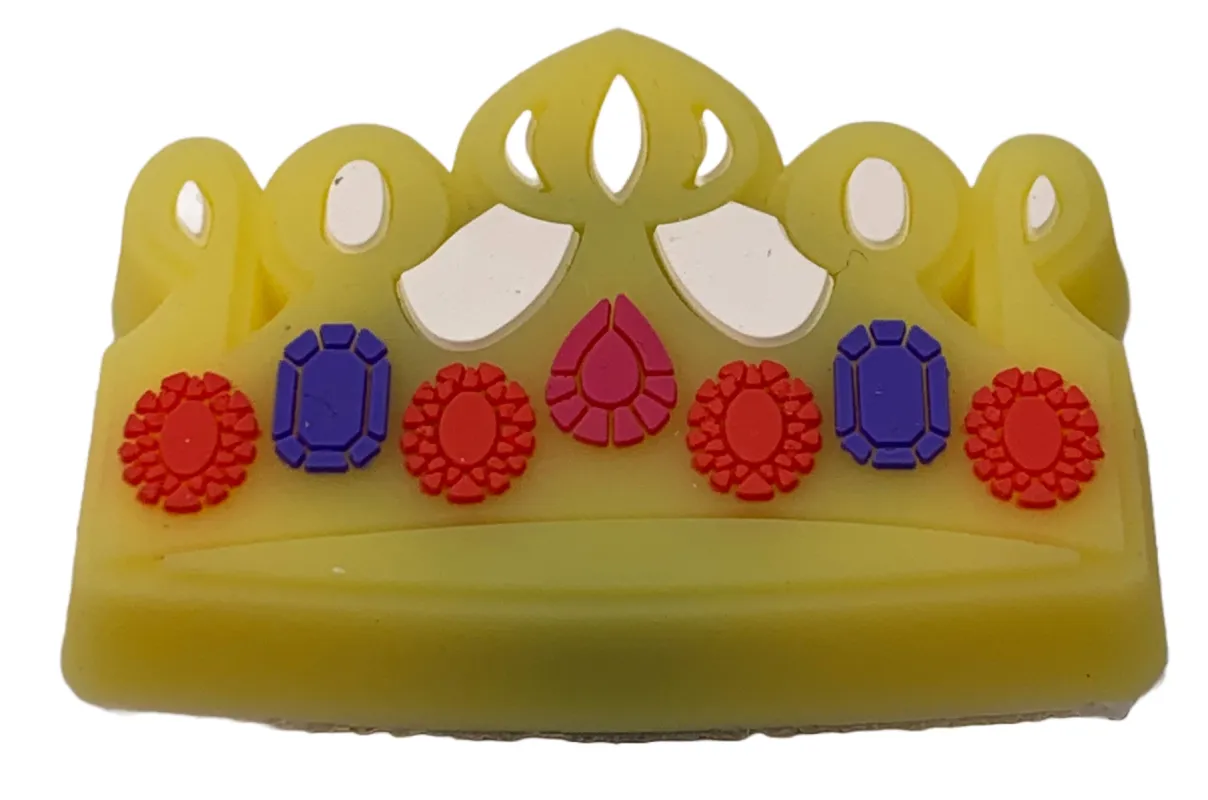 Crocs Jibbitz Light Up Crown Charm sold by The Foot Factory