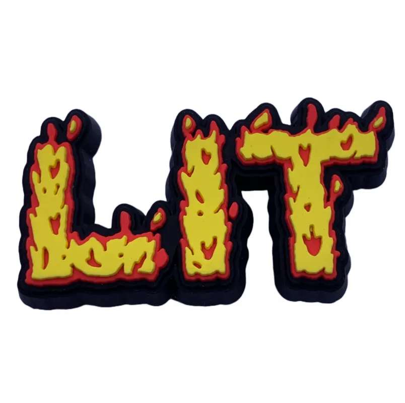 Crocs Jibbitz Flaming Lit Charm sold by The Foot Factory