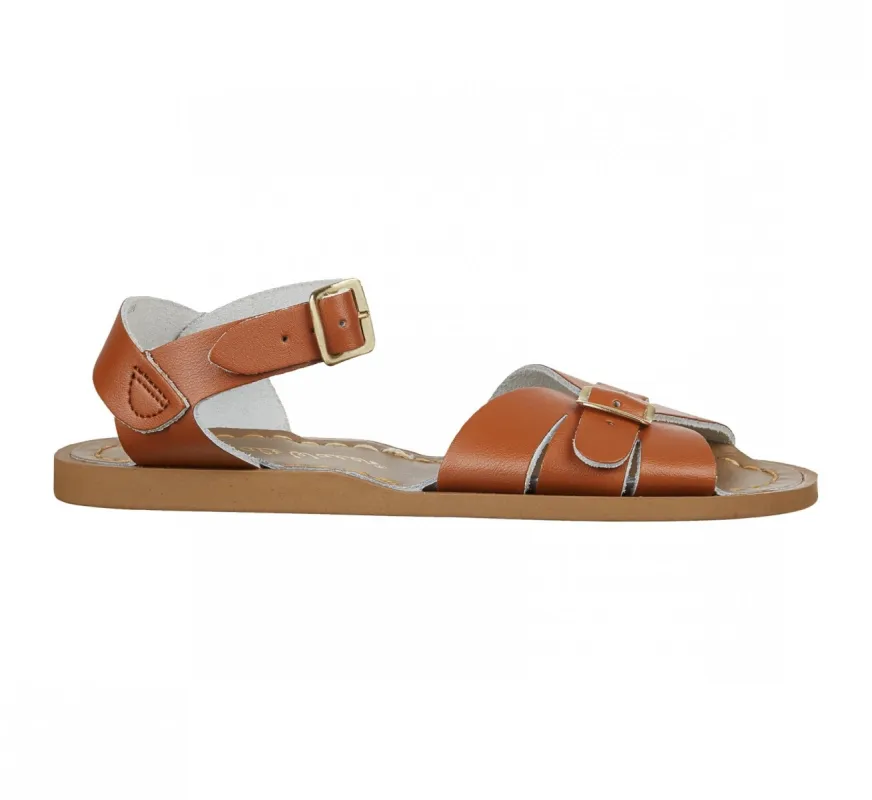 Salt Water Sandals Womens Classic Sandals - Tan sold by The Foot Factory