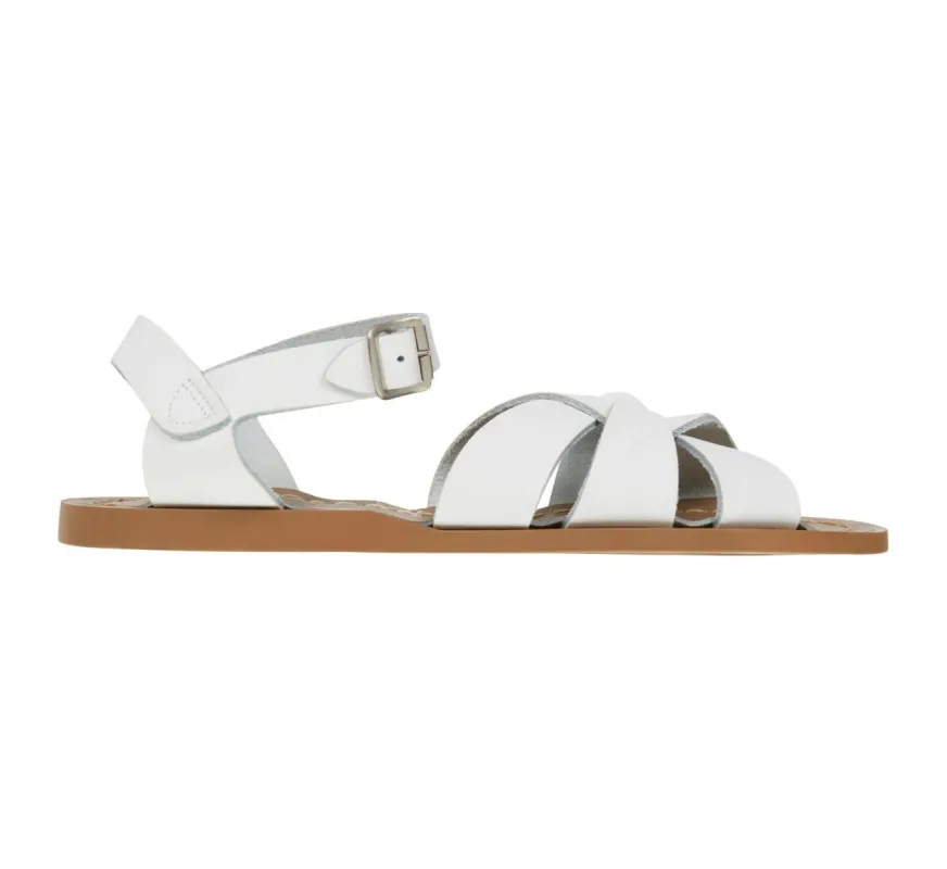 Salt Water Sandals Womens Original Sandal - White made by The Foot Factory