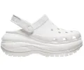 Crocs Unisex Classic Mega Crush Clog - White sold by The Foot Factory