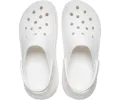 Crocs Unisex Classic Mega Crush Clog - White sold by The Foot Factory