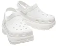 Crocs Unisex Classic Mega Crush Clog - White sold by The Foot Factory
