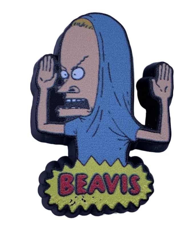 Crocs Jibbitz Beavis and Butthead Beavis Charm sold by The Foot Factory