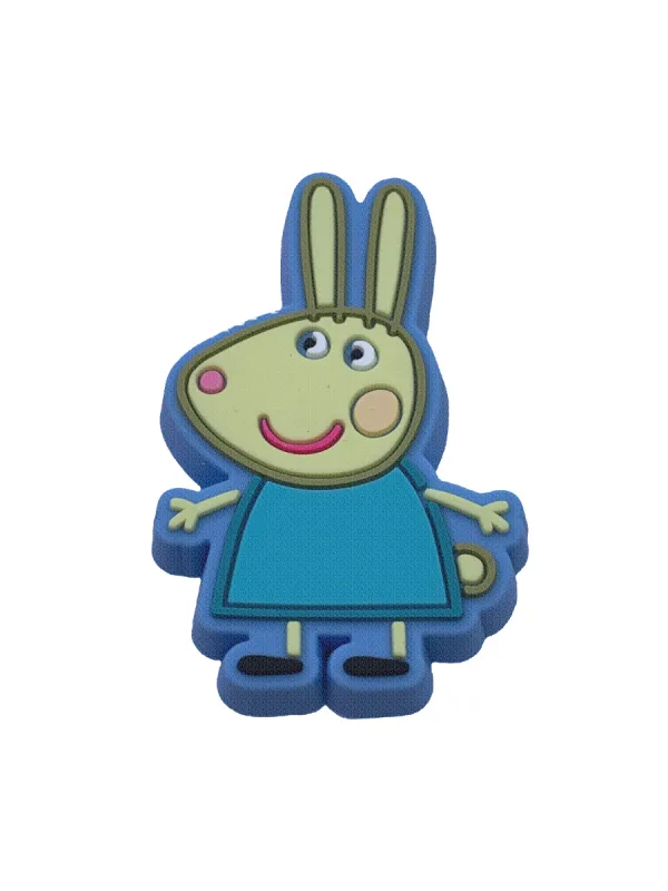 Crocs Jibbitz Peppa Pig Rebecca Rabbit Charm sold by The Foot Factory