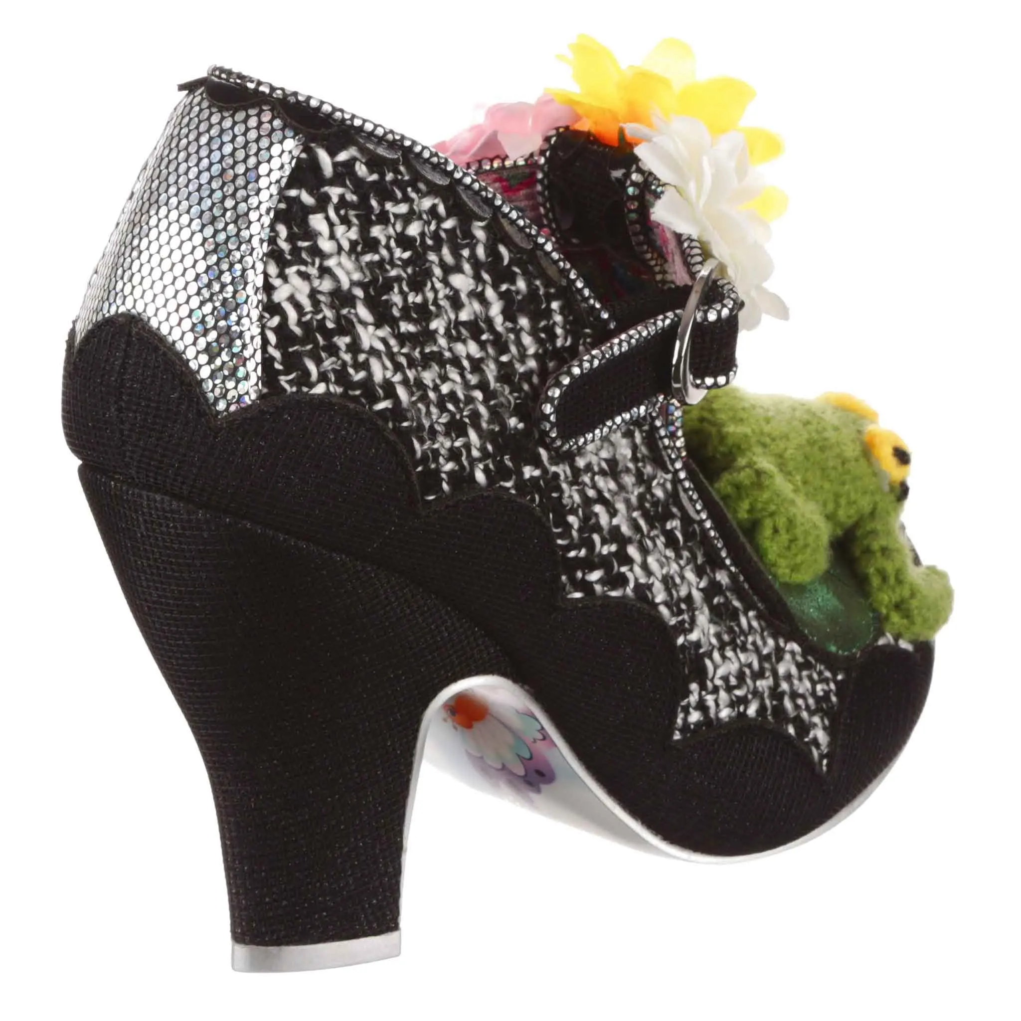 Irregular Choice Womens Lily Leapfrog High Heel - Black sold by The Foot Factory product image thumbnail 3