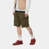 Carhartt WIP Mens Regular Cargo Shorts - Cypress Rinsed sold by The Foot Factory