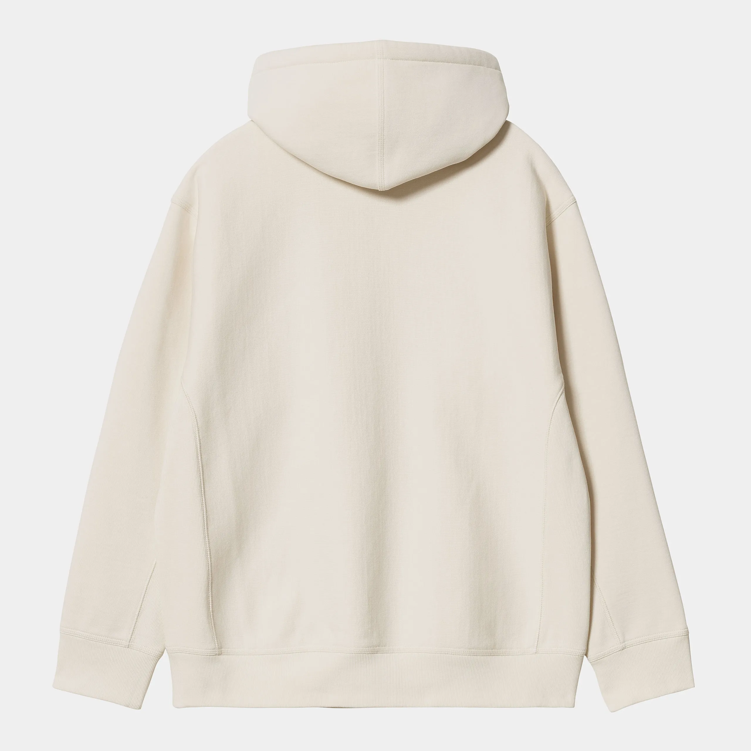 Carhartt WIP Mens American Script Sweat Hoodie - Natural sold by The Foot Factory product image thumbnail 2