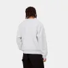 Carhartt WIP Mens American Script Sweat Top - Ash Heather sold by The Foot Factory