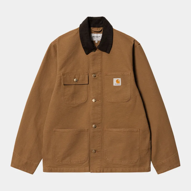 Carhartt WIP Mens Summer Michigan Jacket - Hamilton Brown sold by The Foot Factory