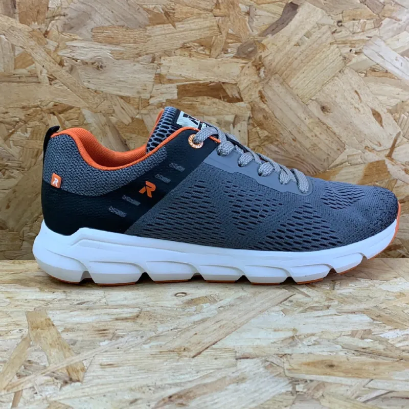 Rieker Mens Revolution Fashion Trainers - Grey sold by The Foot Factory