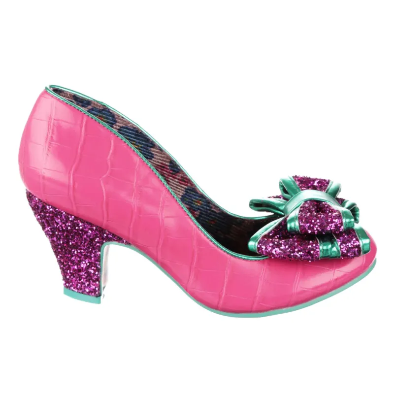 Irregular Choice Womens Ban Joe High Heel - Pink sold by The Foot Factory