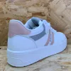 Refresh Womens Fashion Trainers - White sold by The Foot Factory