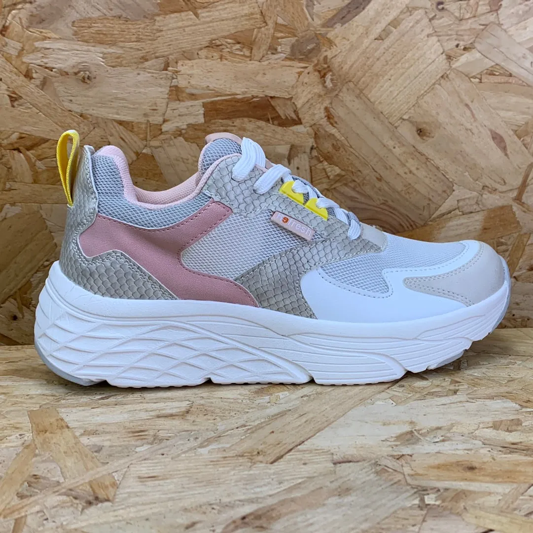 Refresh Womens Fashion Trainers - Ice White sold by The Foot Factory