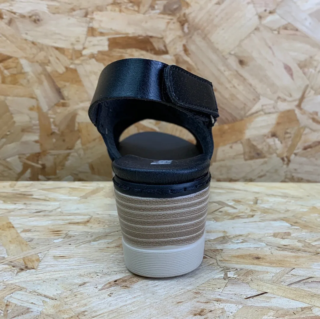 Refresh Womens Fashion Wedge Sandals - Black sold by The Foot Factory product image thumbnail 5