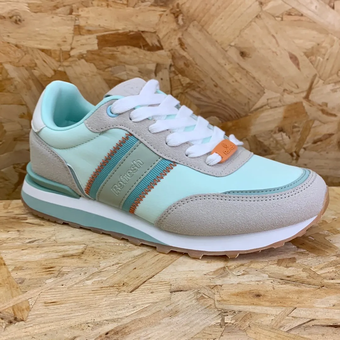 Refresh Womens Fashion Trainers - Aqua sold by The Foot Factory product image thumbnail 2