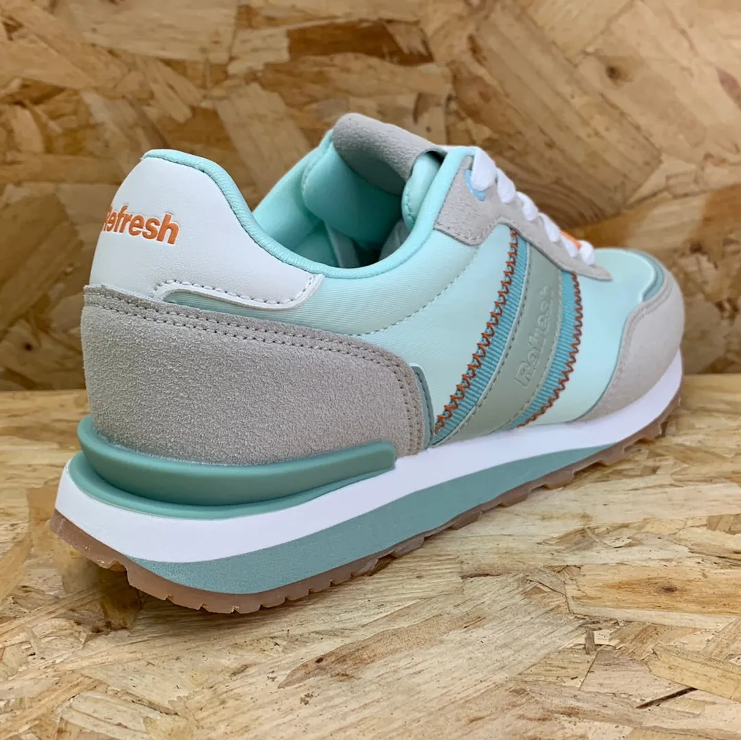 Refresh Womens Fashion Trainers - Aqua sold by The Foot Factory product image thumbnail 4