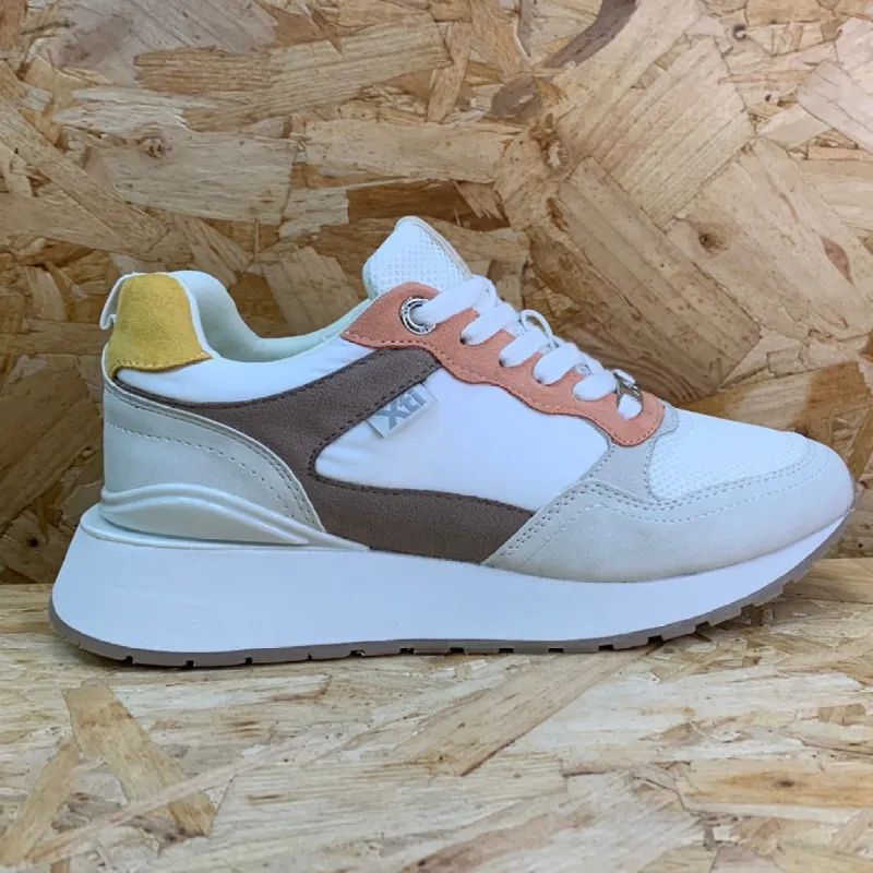 Xti Womens Fashion Trainers - Ice sold by The Foot Factory