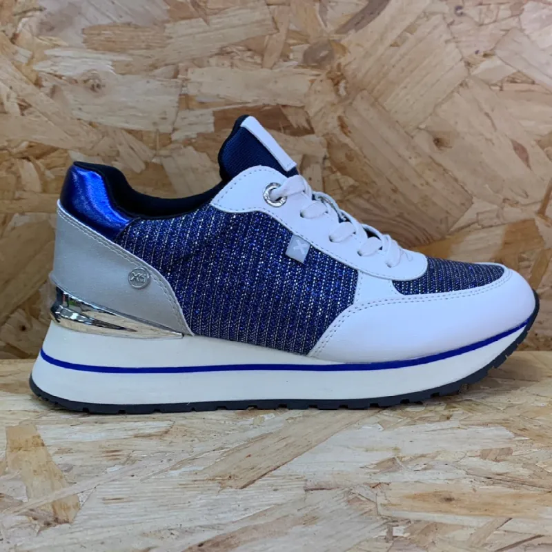Xti Womens Fashion Trainers - Blue sold by The Foot Factory