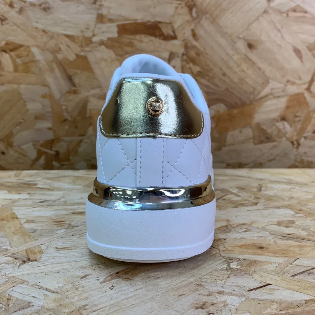 Xti Womens Fashion Trainers - White sold by The Foot Factory product image thumbnail 5