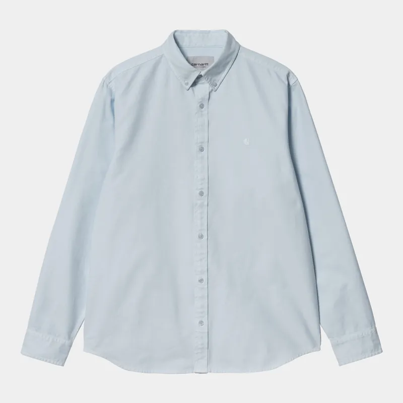 Carhartt WIP Mens Bolton Long Sleeve Shirt - Icarus sold by The Foot Factory